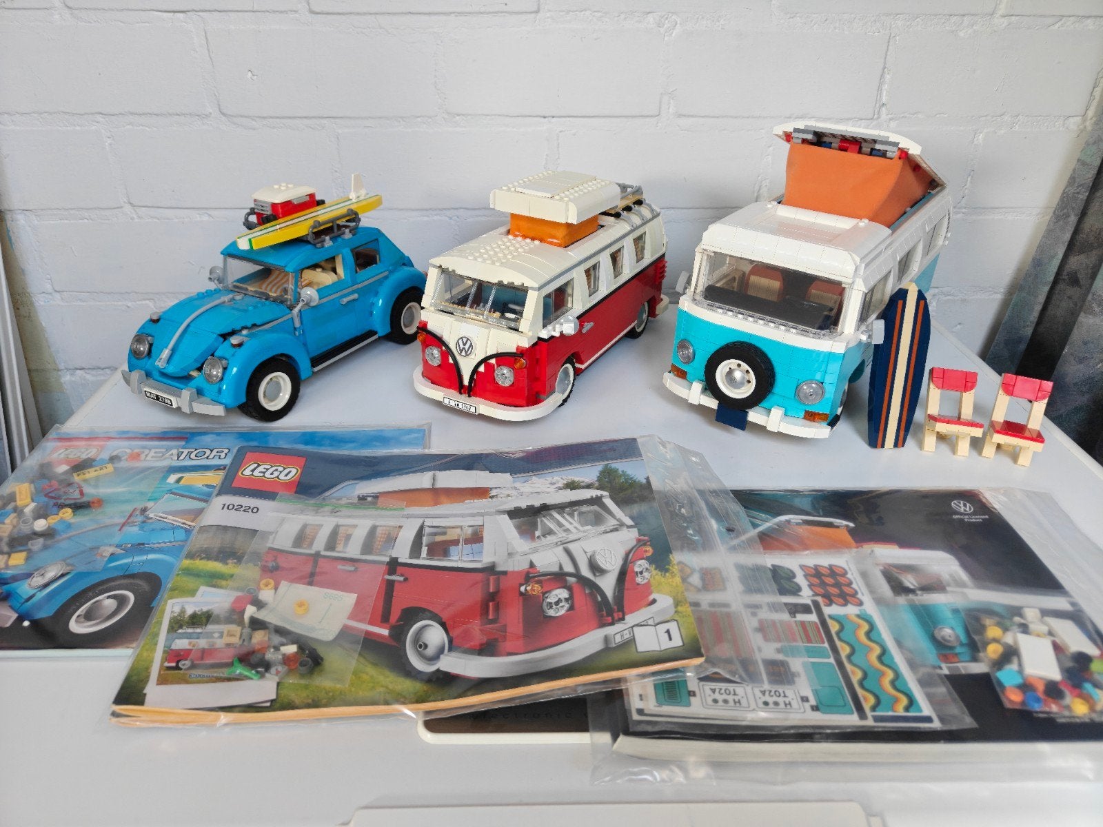 Lego Volkswagen trio, Ophalen, Zo goed als nieuw