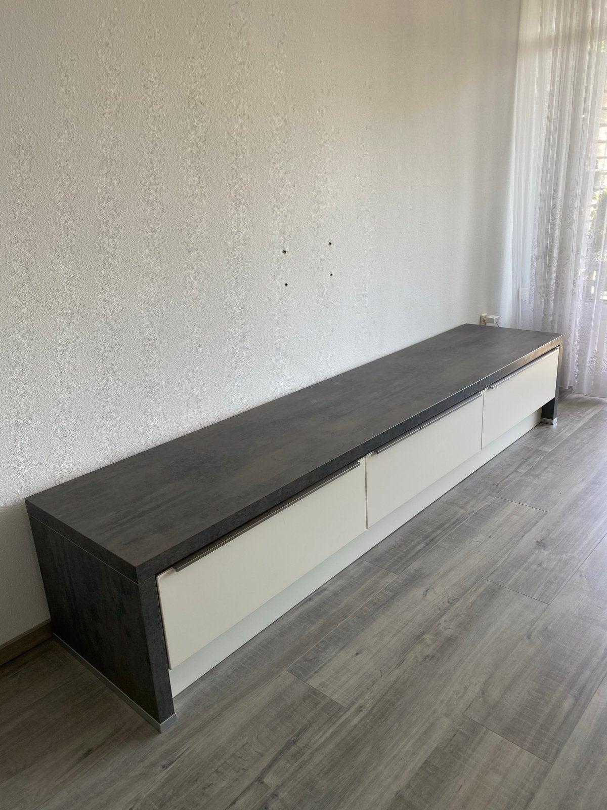 Zo goed als nieuw TV meubel met ruime lades, Huis en Inrichting, Ophalen, Zo goed als nieuw, 200 cm of meer, Minder dan 100 cm