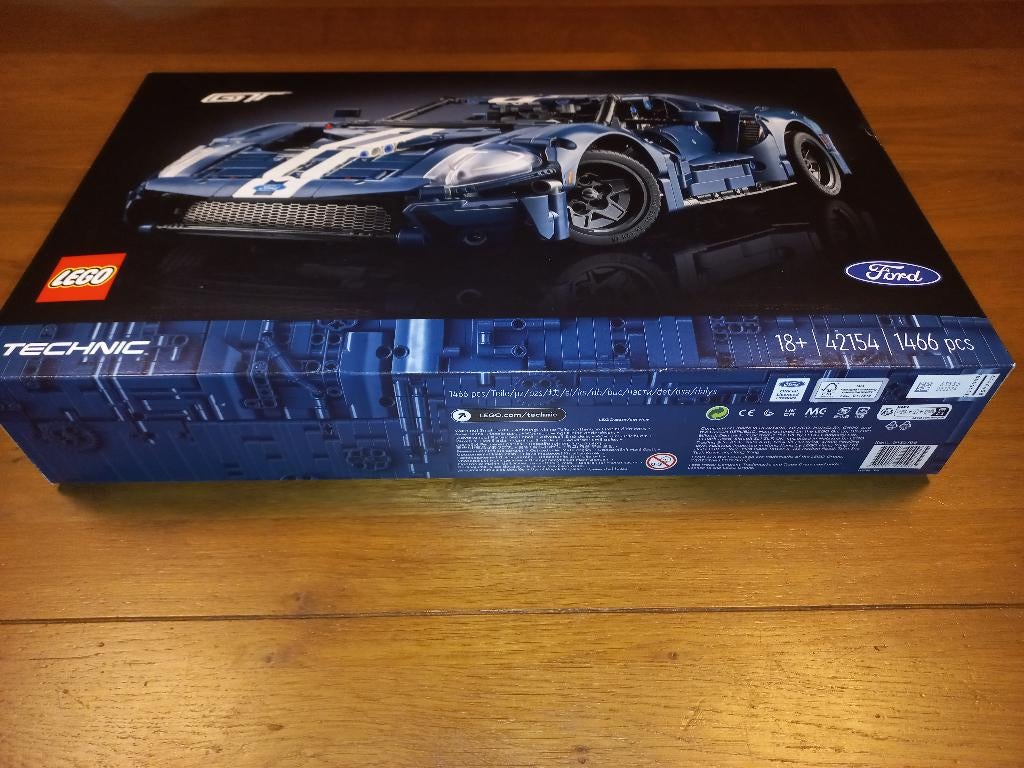Technic Legoset 42154 Ford GT in nieuwstaat., Ophalen of Verzenden, Nieuw