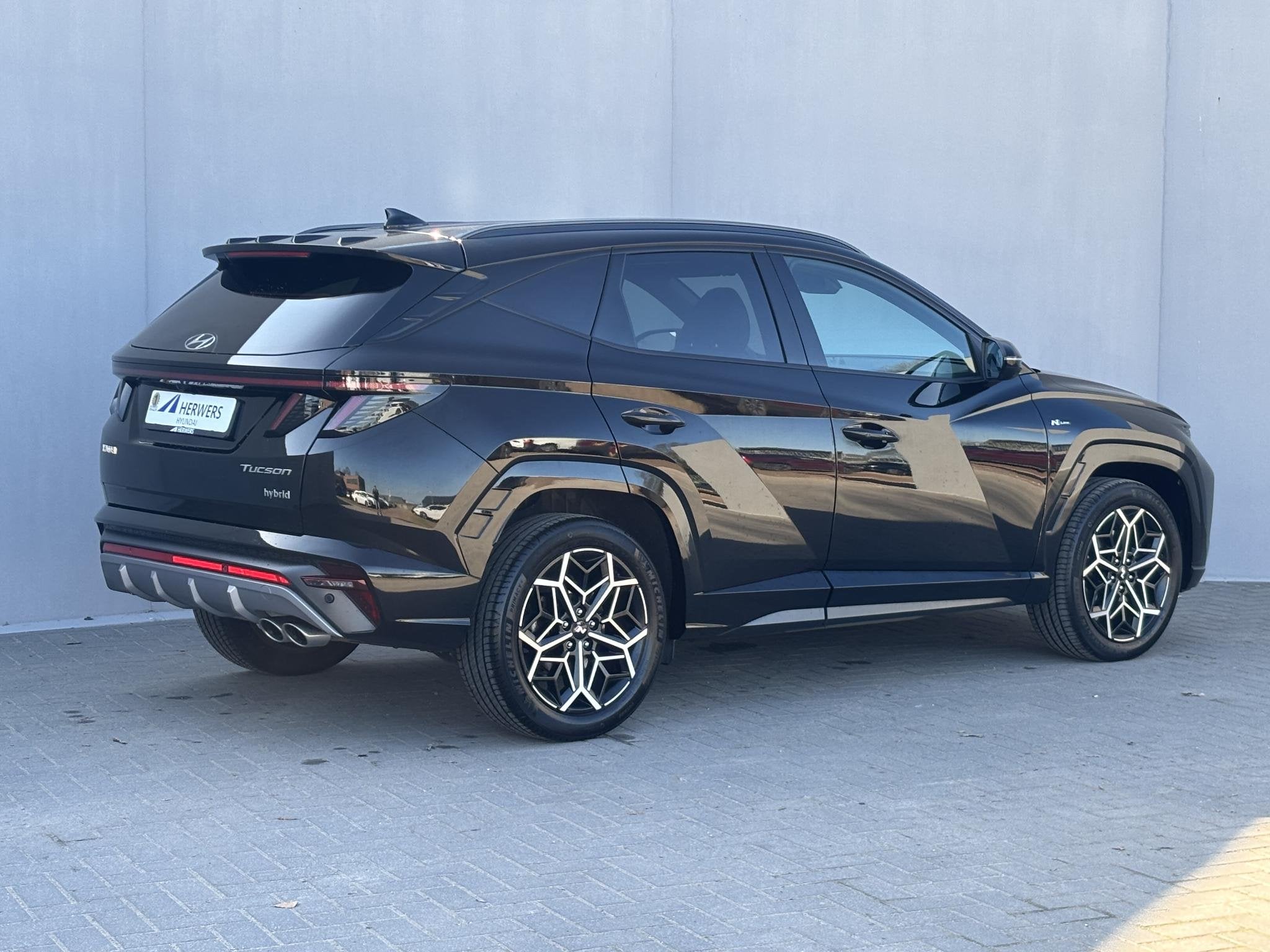 Hyundai Tucson 1.6 T-GDI HEV 230pk N Line Edition Automaat /, Auto's, Hyundai, Gebruikt, Euro 6, 4 cilinders, 1650 kg