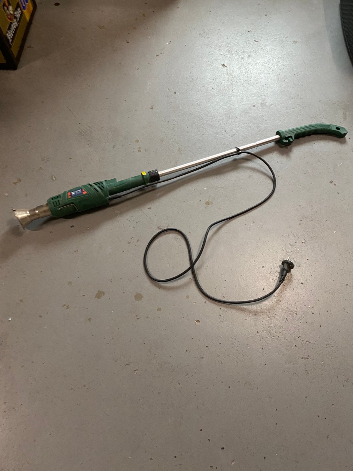 Electrische onkruidbrander, Ophalen, Gebruikt