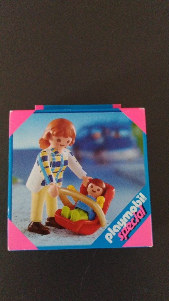 Playmobil 4668 - Moeder met baby en maxi cosi NIEUW, Complete set, Overige typen, Nieuw, Ophalen of Verzenden