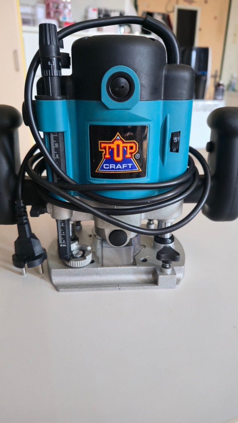 Top Craft TBF-1200 Bovenfrees met accessoires, Ophalen, Zo goed als nieuw, Bovenfrees, Top Craft