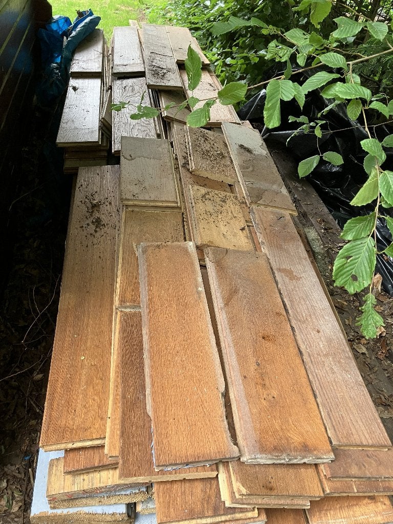 balken en planken gratis af te halen, Ophalen, Gebruikt, Overige typen, 250 tot 300 cm