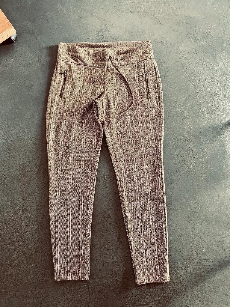 J569 Para Mi maat 38=M broek Slim Chino Beige/Bruin Parami, Kleding | Dames, Maat 38/40 (M), Para Mi, Bruin, Ophalen of Verzenden