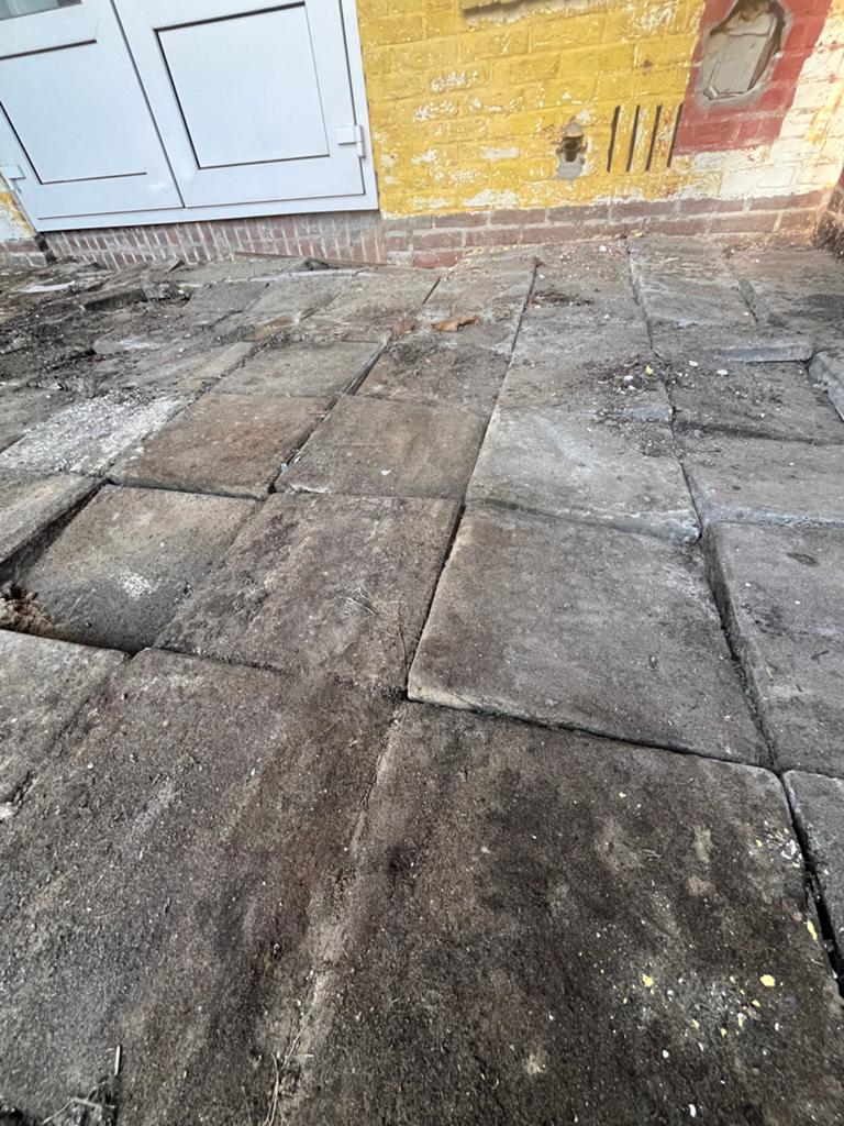Flagstones, Ophalen, Gebruikt, 10 m² of meer, Beton