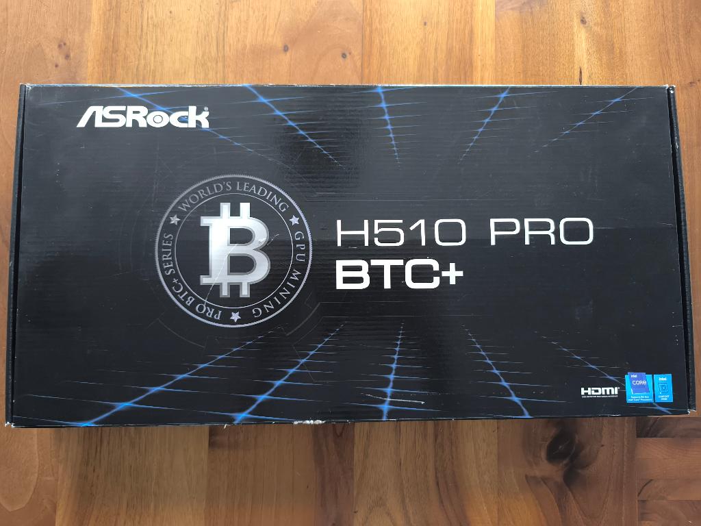 H510 PRO BTC+ moederbord, i3-10105f, ram en aluminium frame, Computers en Software, Moederborden, Zo goed als nieuw, Intel, DDR4