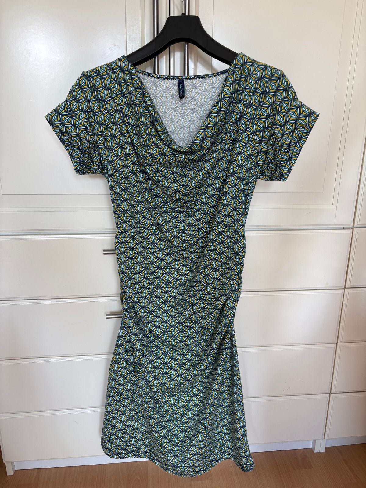 Nieuw: Tranquillo jurk met geometrische print, maat M, Kleding | Dames, Maat 38/40 (M), Meerkleurig, Ophalen of Verzenden, Zo goed als nieuw