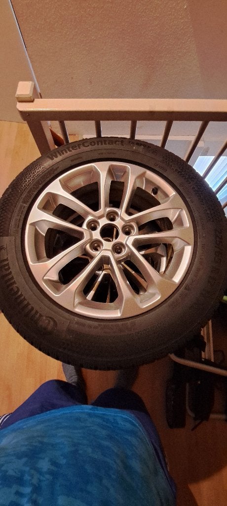 Ford velgen (origineel met winterbanden), Auto-onderdelen, Ophalen, 18 inch, Gebruikt, Velg(en)