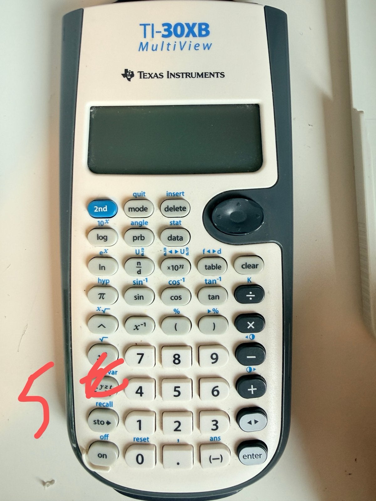 Rekenmachine Ti 30B, Ophalen of Verzenden