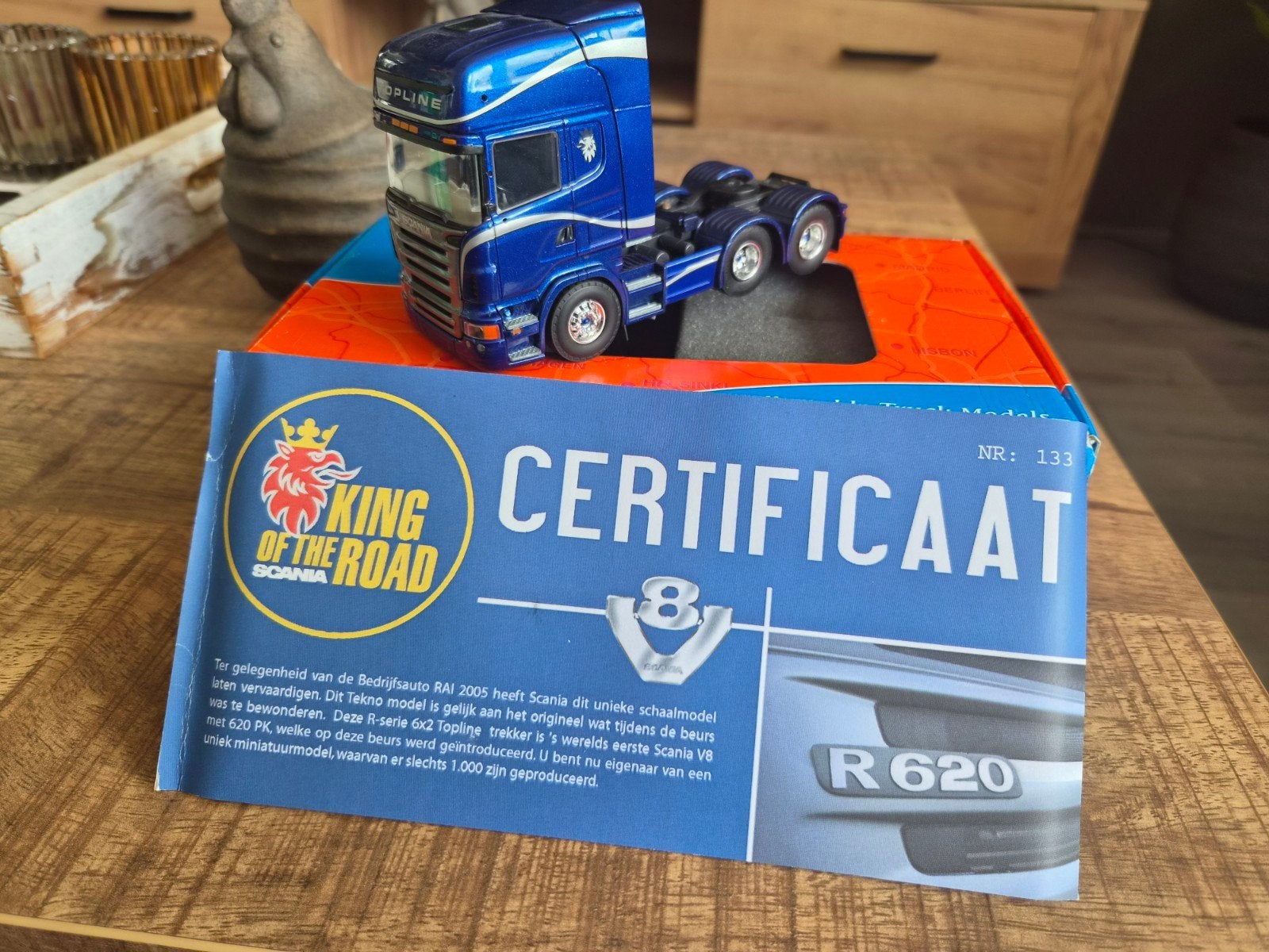 scania ria model blauw, Tekno, T, Nieuw, Tekno