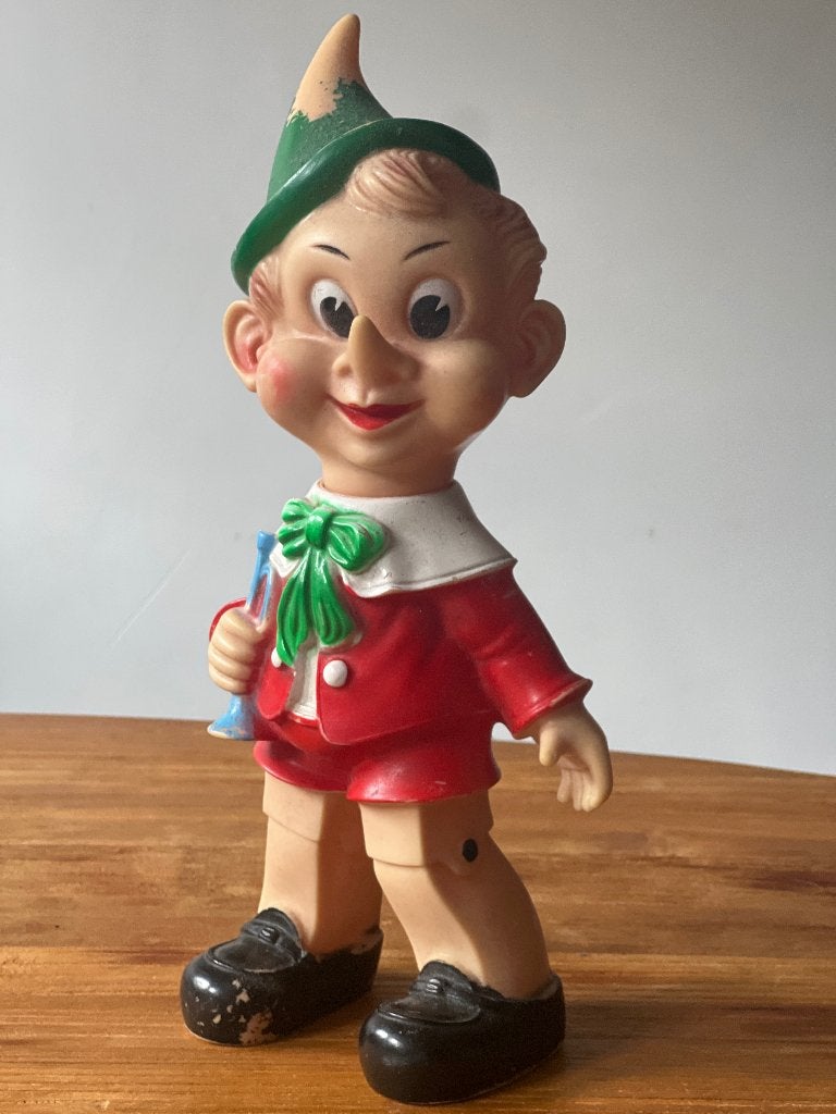 Pinokkio Italy vintage, Verzamelen, Disney, Ophalen of Verzenden, Overige figuren, Gebruikt, Beeldje of Figuurtje