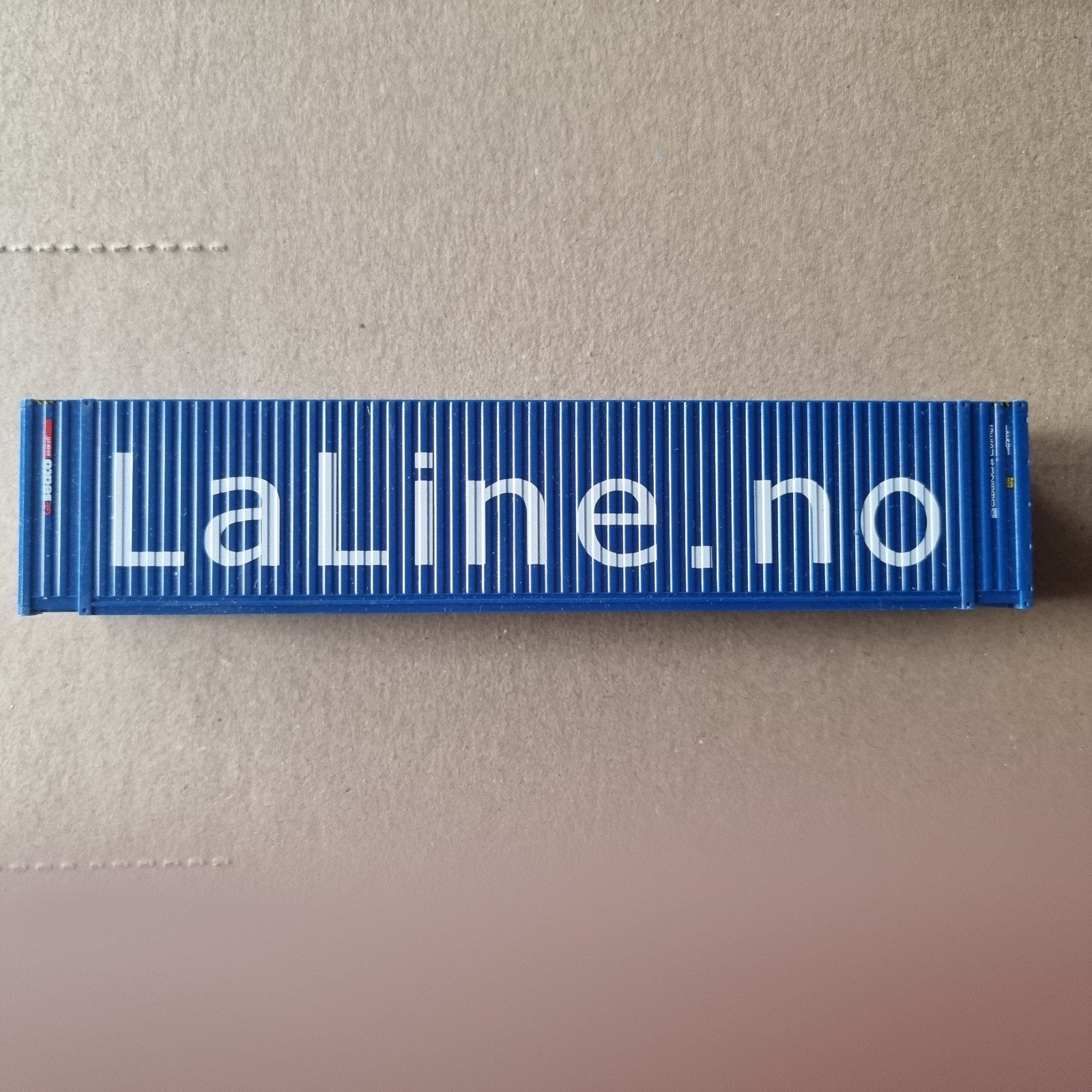 CONTAINER La Line NOORWEGEN HO-1:87, Hobby en Vrije tijd, Modeltreinen | H0, Ophalen of Verzenden, Zo goed als nieuw, Overige merken