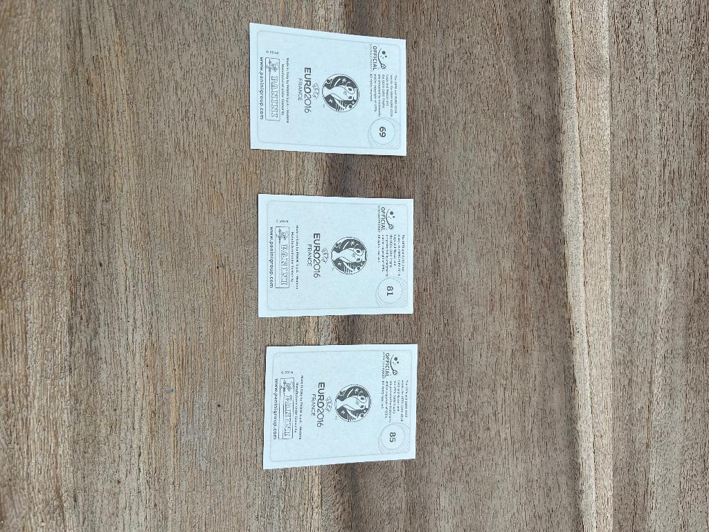 Te koop/ruil Panini stickerplaatjes EK 2016, Ophalen of Verzenden, Zo goed als nieuw, Buitenlandse clubs, Poster, Plaatje of Sticker