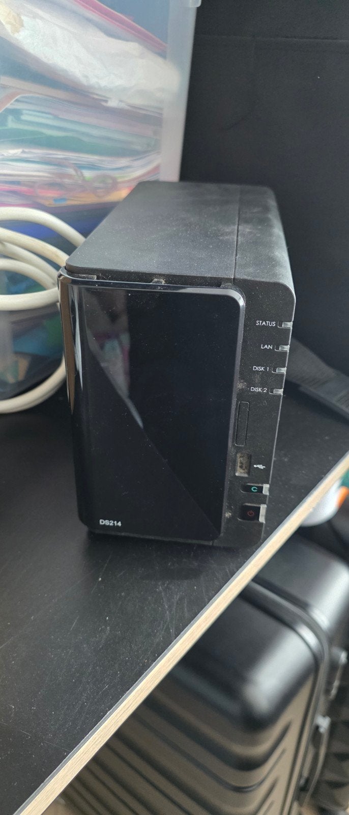 Synology DS214 NAS - Gebruikt, Computers en Software, 2-bay, Gebruikt, Server, HDD
