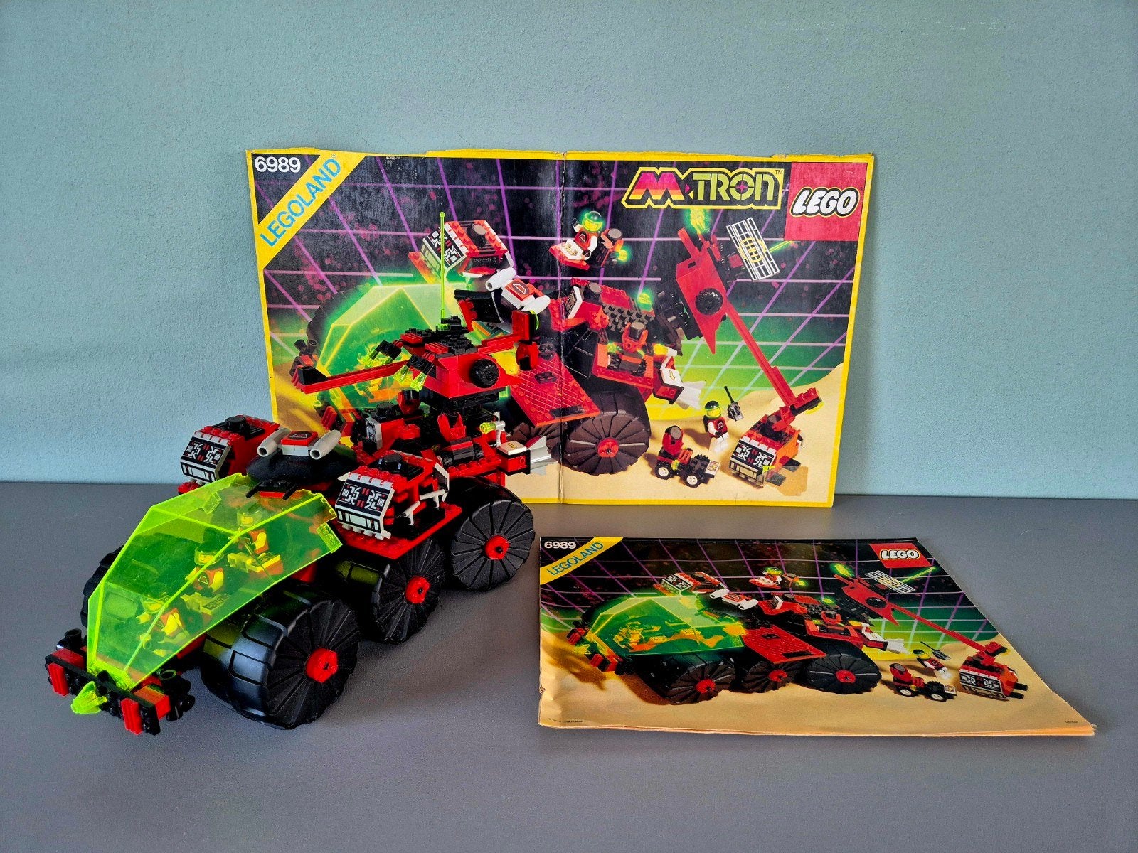 Lego 6989 M-Tron Mega Core Magnetizer compleet incl. boekje, Gebruikt, Lego, Ophalen of Verzenden, Space