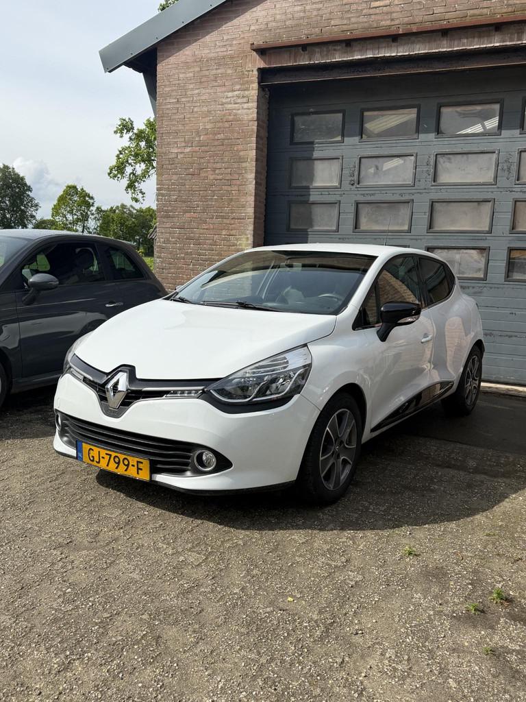 Renault Clio 0.9 TCe ECO Night&Day Airco/LED/Cruise/NAVI/NAP, Voorwielaandrijving, Stof, 540 kg, Wit