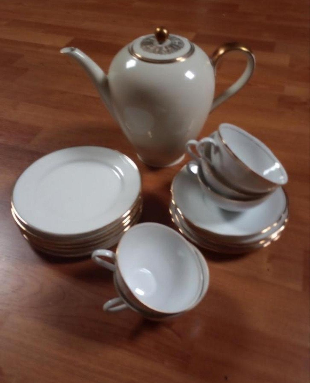 koffie thee servies, Ophalen