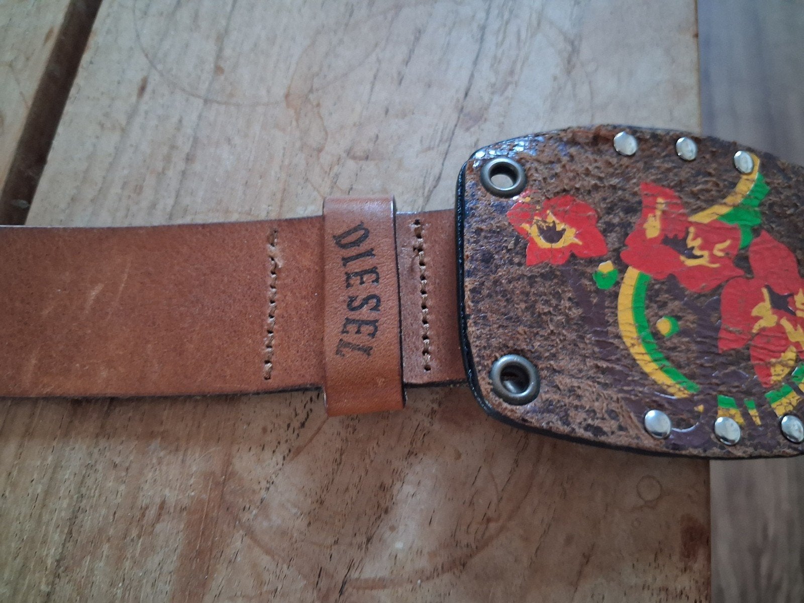 Diesel mooie riem, Kleding | Heren, Riemen en Ceinturen, 95 tot 105 cm, Diesel, Bruin, Ophalen of Verzenden