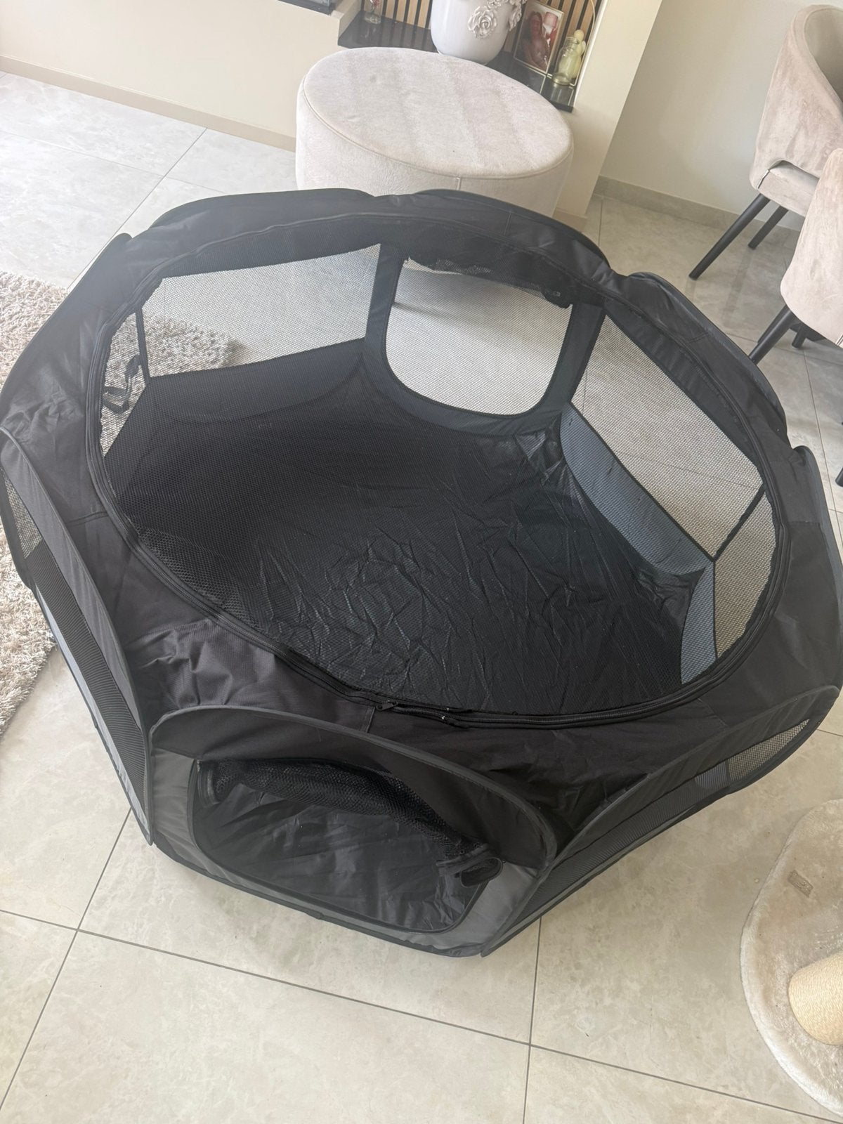 Meisterpet opvouwbare puppyren kittenren, Ophalen, Gebruikt