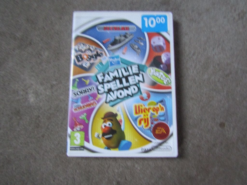 Wii spel: Familie spellen avond, Puzzel en Educatief, Gebruikt, 1 speler, Ophalen of Verzenden
