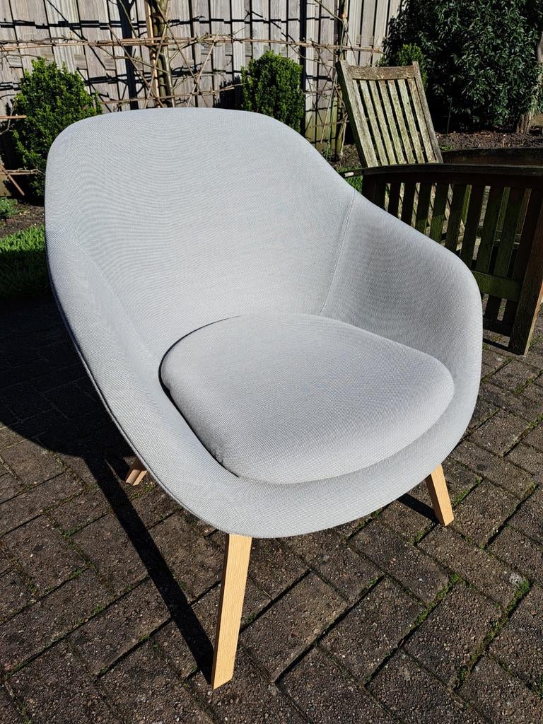 Hay ACC 83 Fauteuil, lichtgrijs met kussen, Ophalen, Zo goed als nieuw, 75 tot 100 cm, 75 tot 100 cm
