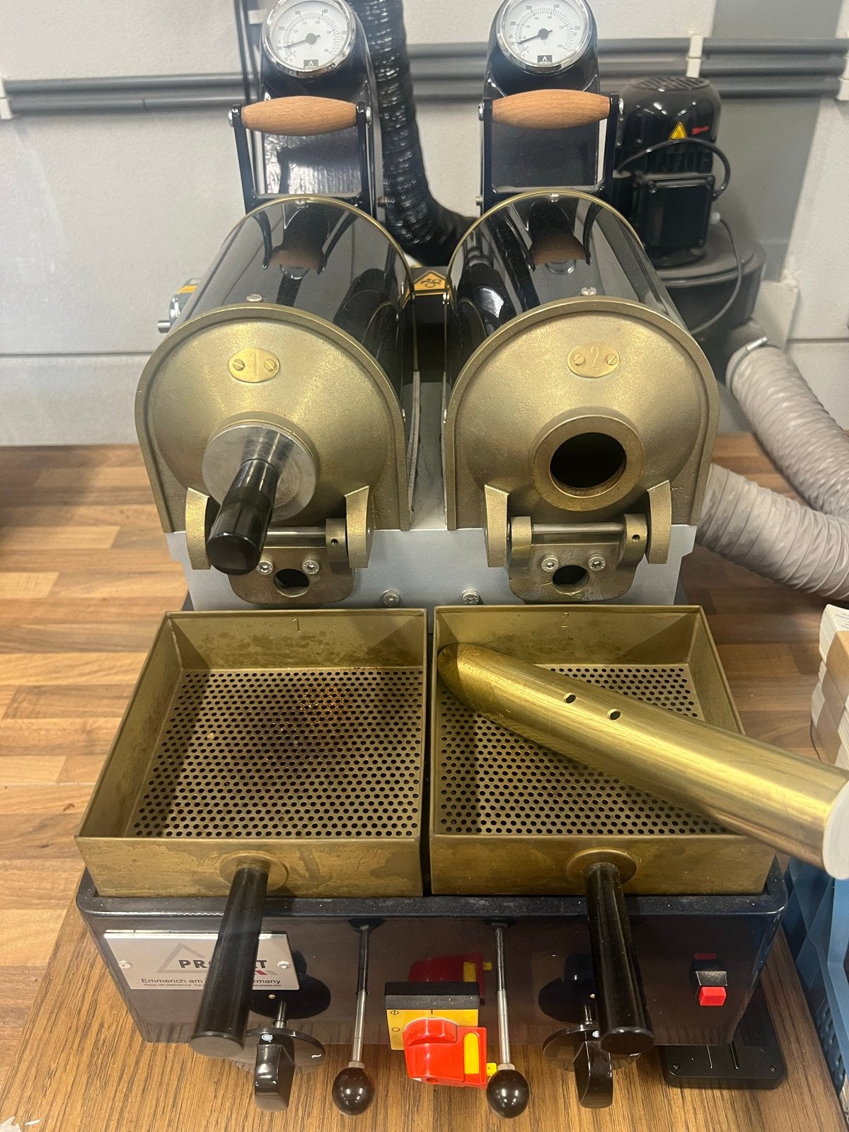 DUBBELE PROBAT samples roaster - Slechts 40 uur gebruikt!, Ophalen of Verzenden, Zo goed als nieuw, Overige merken, Overige typen