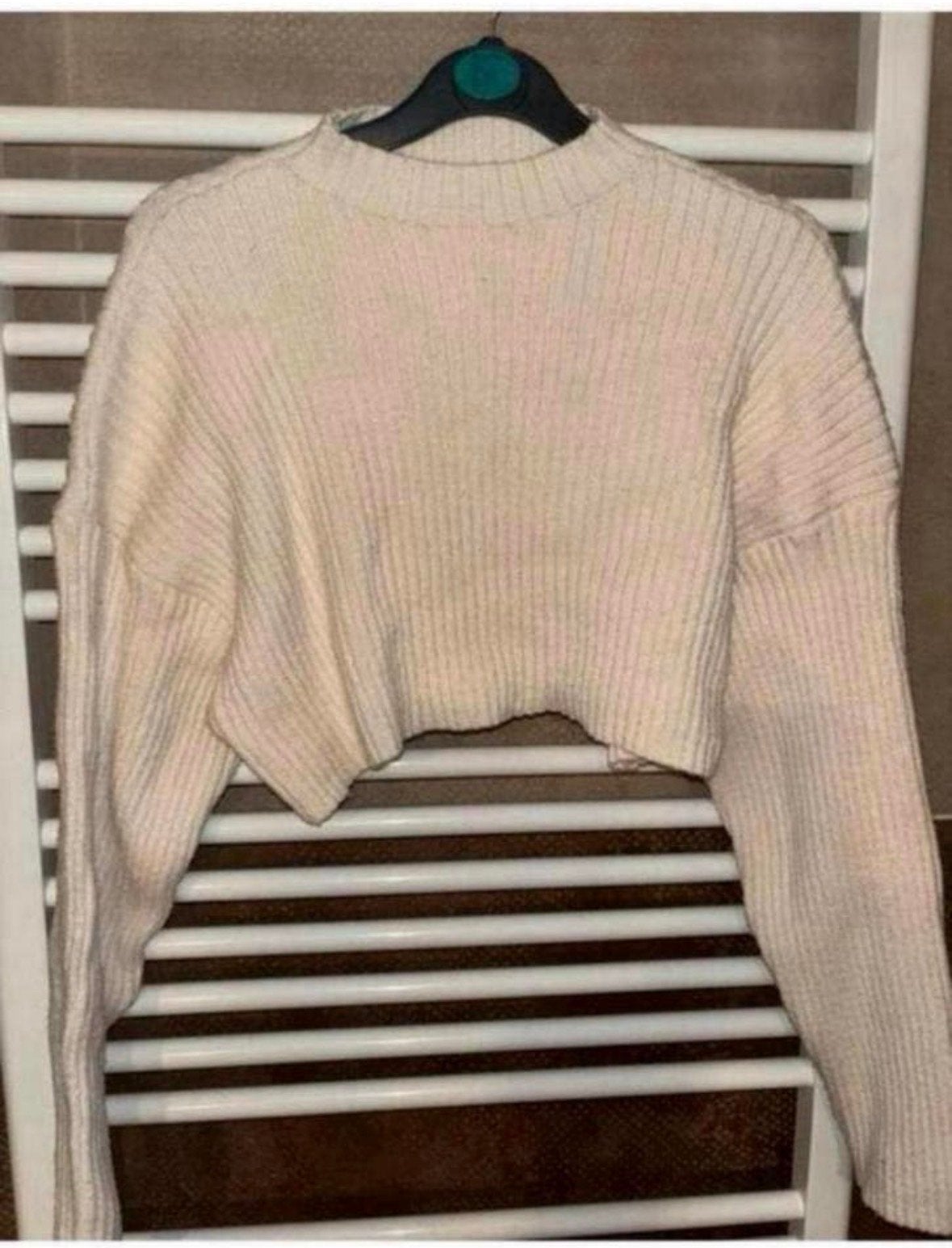 Zara cropped trui maat S, Ophalen of Verzenden, Zo goed als nieuw, Maat 36 (S), Beige