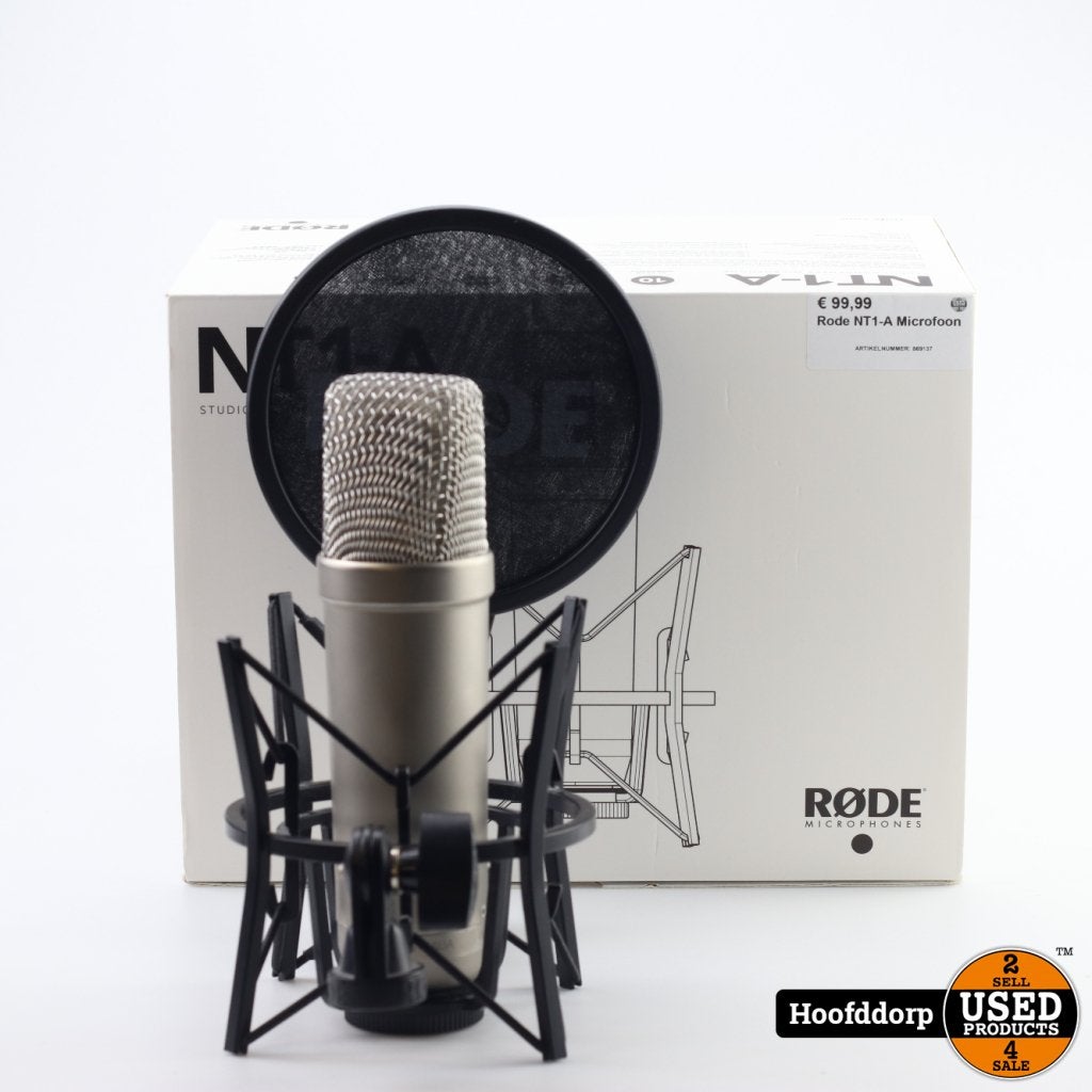 Rode NT1-A Microfoon, Muziek en Instrumenten, Microfoons, Rode, Gebruikt, Support@rode.com, 107 Carnarvon Street
Silverwater, NSW 2128
Australia