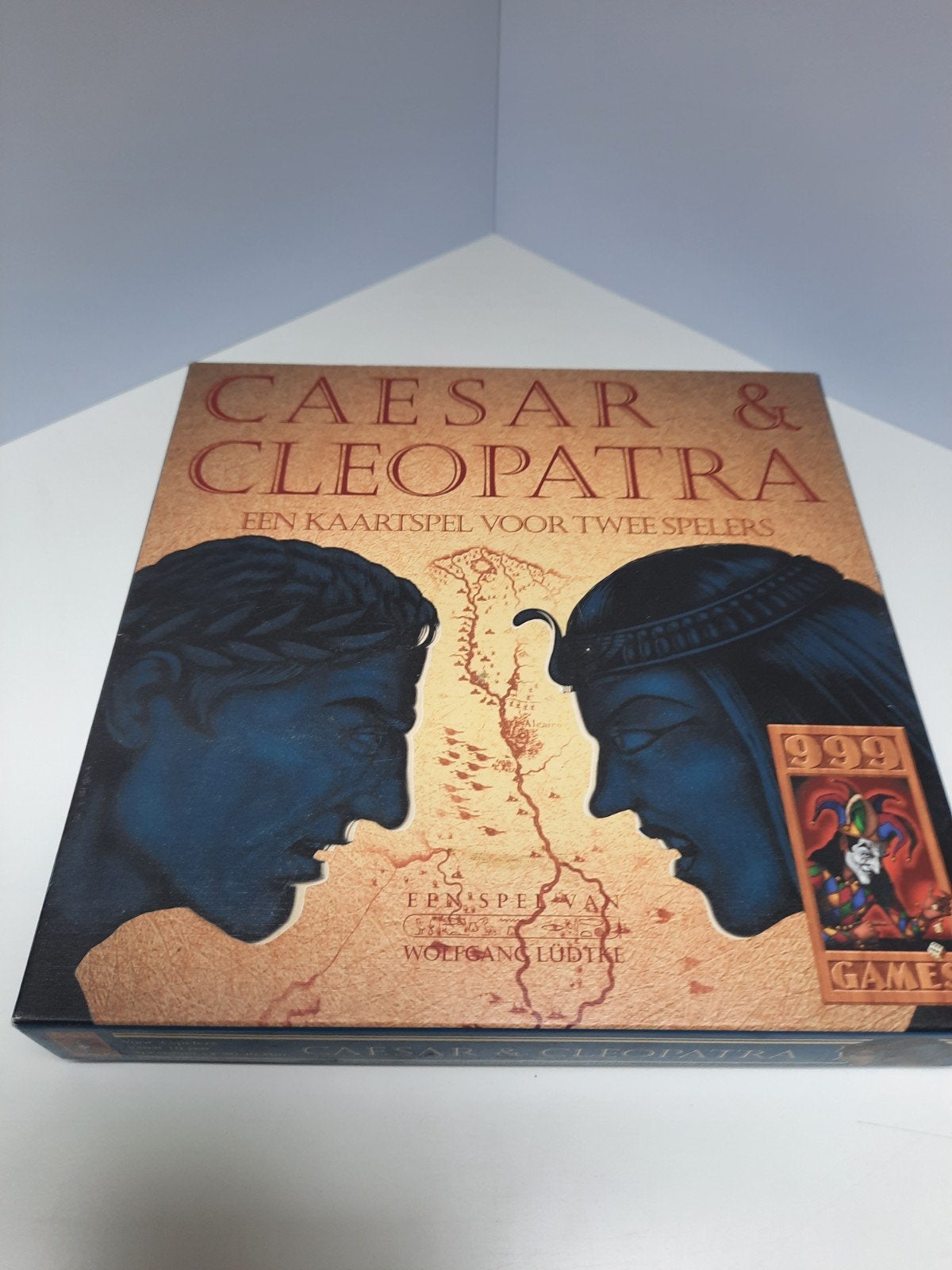 Caesar & Cleopatra: Een kaartspel voor twee spelers, Een of twee spelers, Ophalen of Verzenden, Zo goed als nieuw, 999 Games