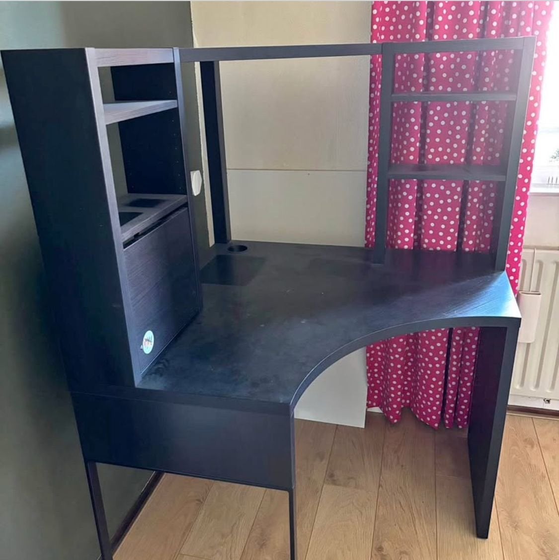 Office desk, Gebruikt, Spaanplaat of MDF, Hoekbureau, Ophalen of Verzenden