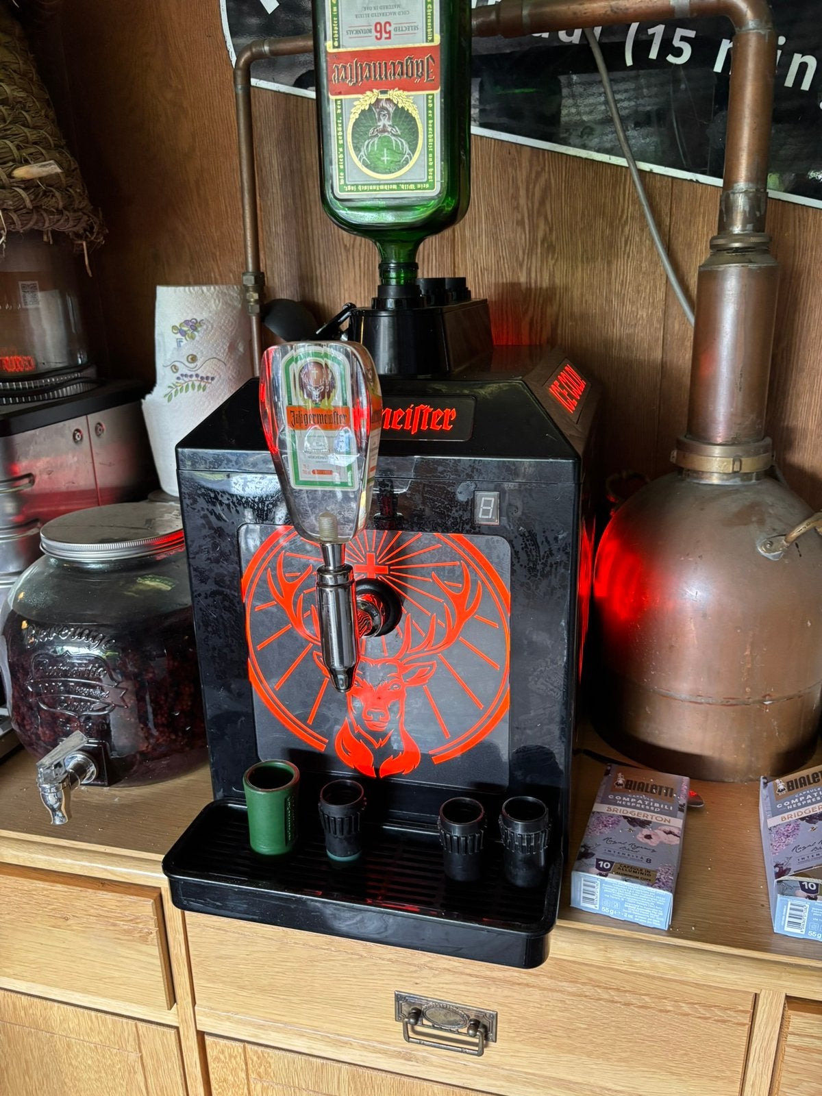 Jagermeister shot machine -18, Witgoed en Apparatuur, Ophalen, Zo goed als nieuw, Overige merken