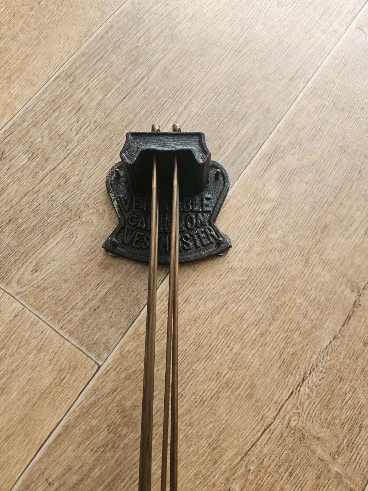 Antieke Westminster Klok Gong Mechanisme, Ophalen