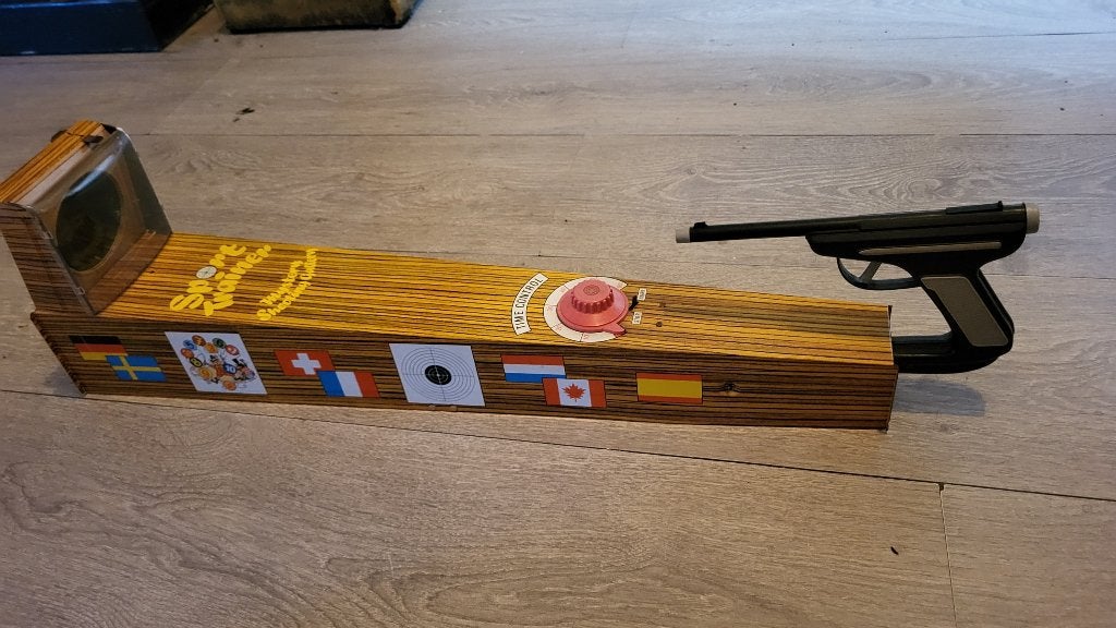 Vintage Technofix 318 Sport Trainer Mystery Shooting uniek, Ophalen