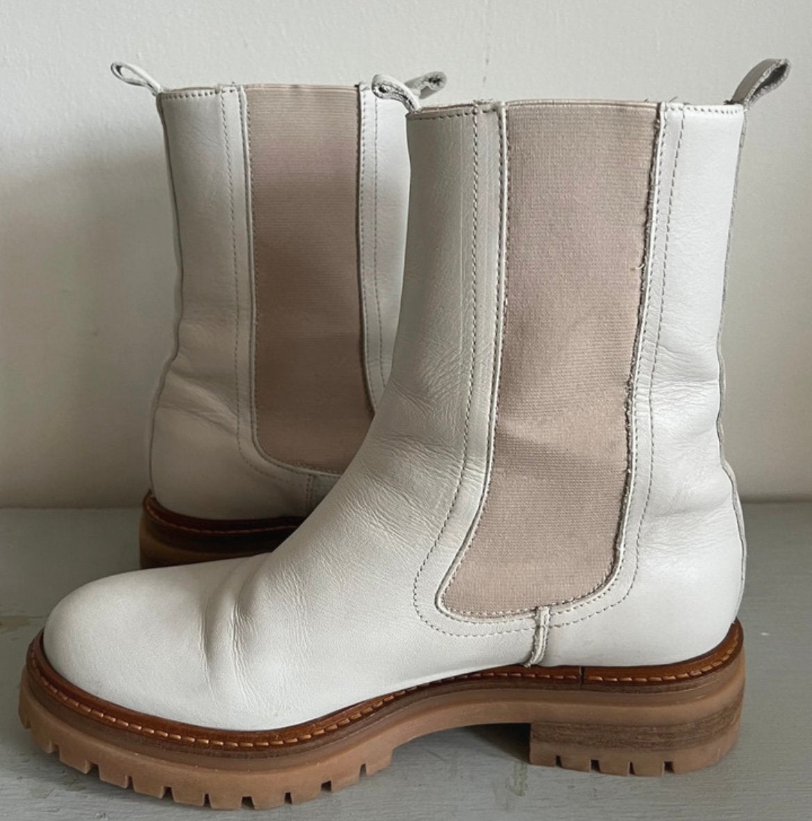 Leren boots / laarsjes maat 39 YFS, Ophalen of Verzenden, Zo goed als nieuw, Zwart