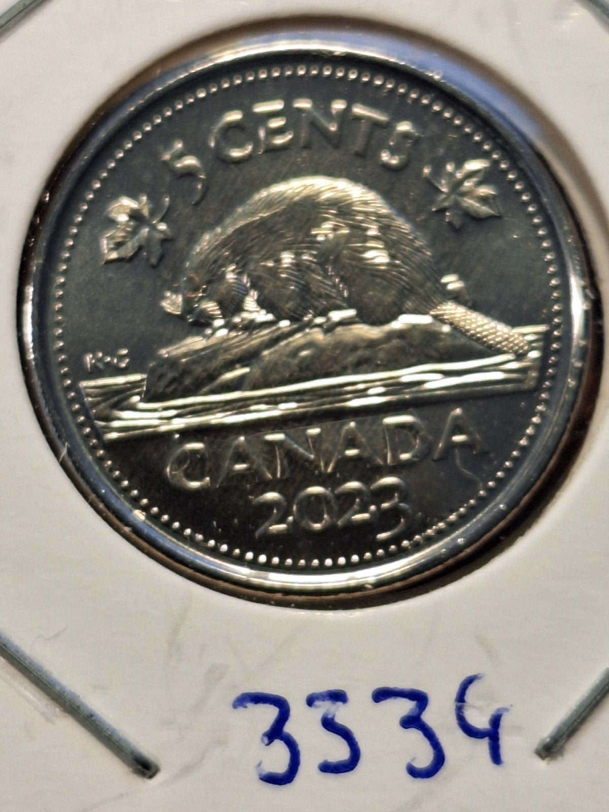 Canada 5 cents 2023 Charles, Postzegels en Munten, Munten | Amerika, Ophalen of Verzenden