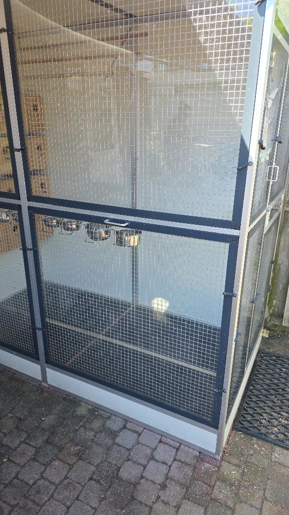 Vogel Volière, Dieren en Toebehoren, Ophalen, Gebruikt, Aluminium, Volière