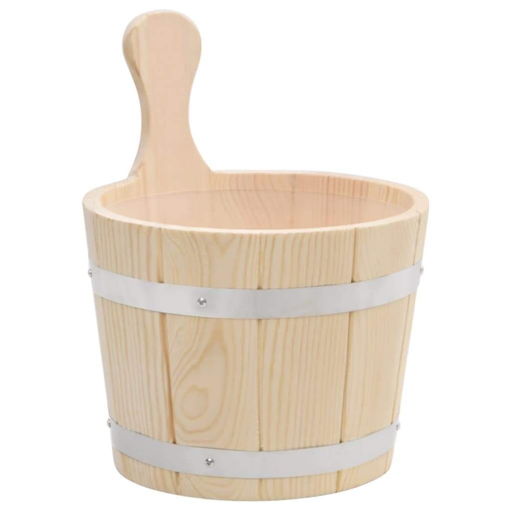Sauna emmer en lepel grenenhout GRATIS BEZORGD!, Verzenden, Nieuw, Nvt, Nvt