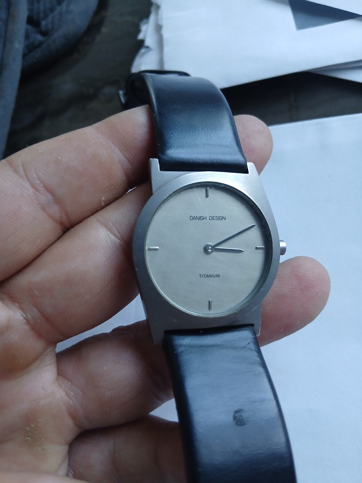 Danish Design Titanium Horloge - Zo goed als nieuw, Sieraden, Tassen en Uiterlijk, Verzenden