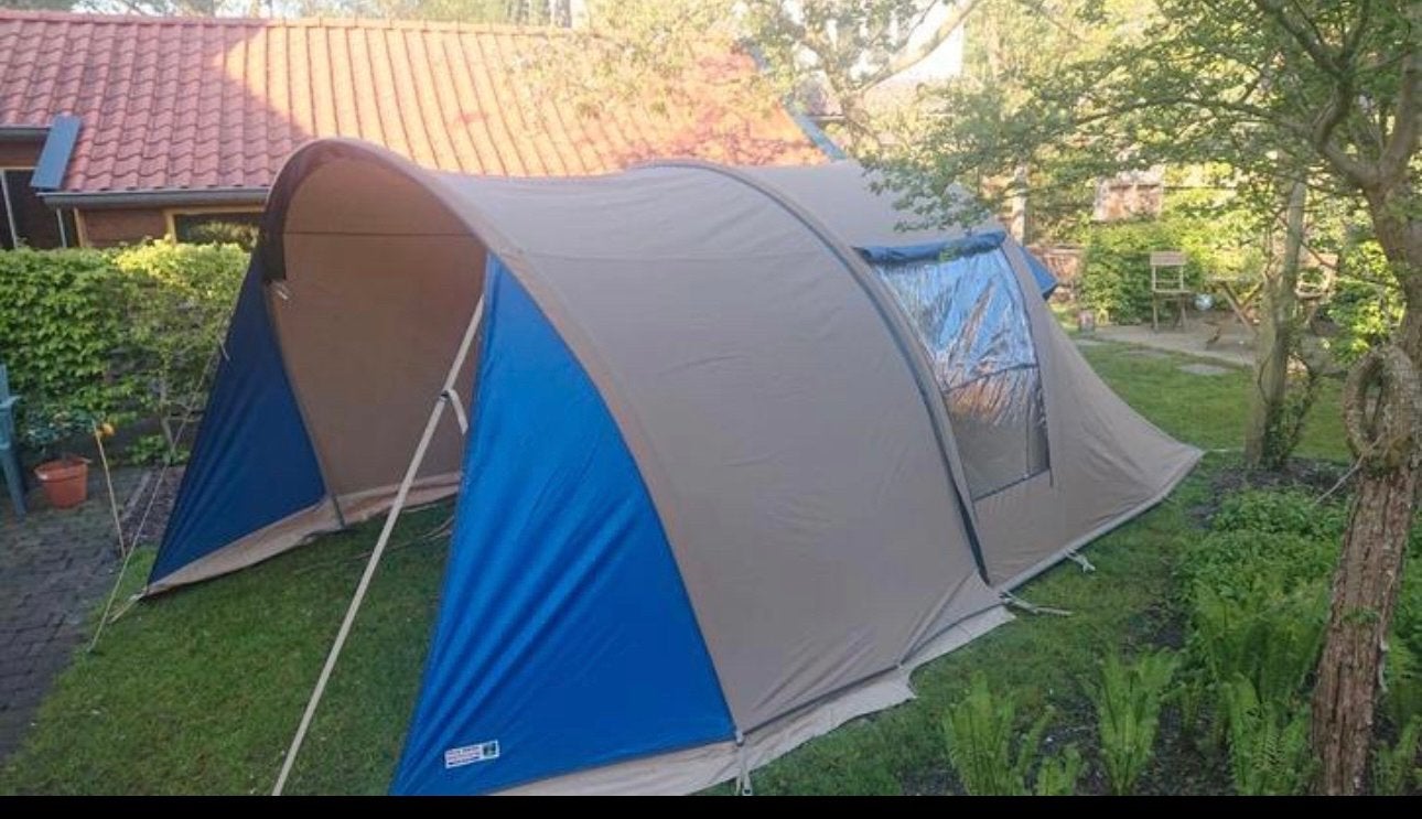 Falco Dwergarend 350 tent voor ruim 4 personen, Ophalen of Verzenden, Gebruikt, Tot en met 4