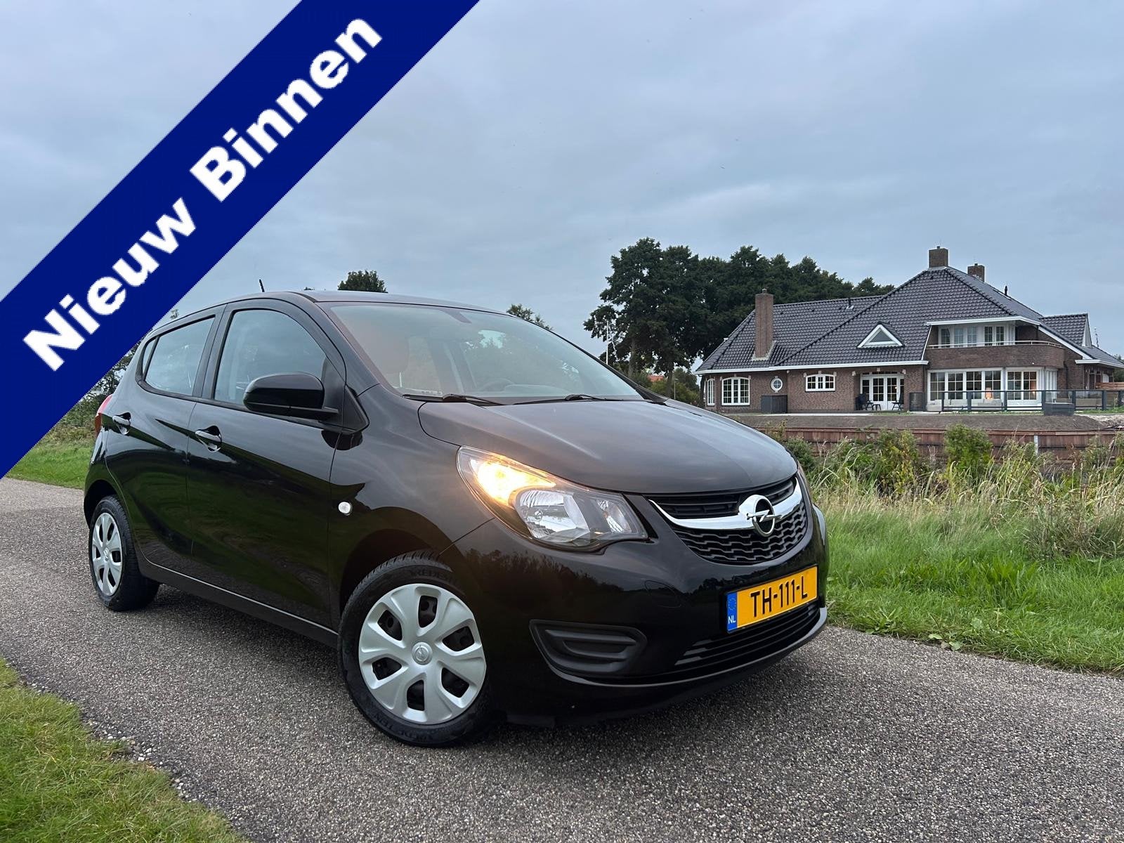 Opel KARL 1.0 ecoFLEX Edition | Bluetooth | Cruise | Airco |, Auto's, Voorwielaandrijving, Stof, Gebruikt, Zwart