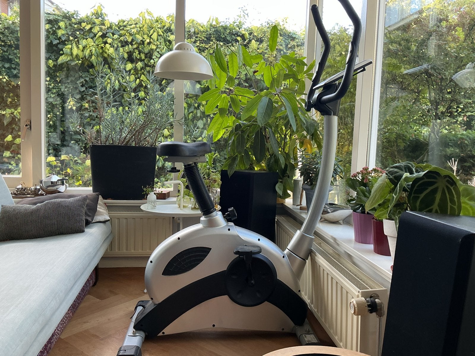 Hometrainer - Goed Werkend, Ophalen, Gebruikt, Metaal, Benen