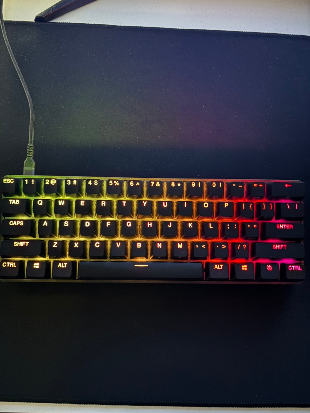 Steelseries apex pro mini, Computers en Software, Toetsenborden, Gaming toetsenbord, Ophalen of Verzenden, Zo goed als nieuw, Qwerty