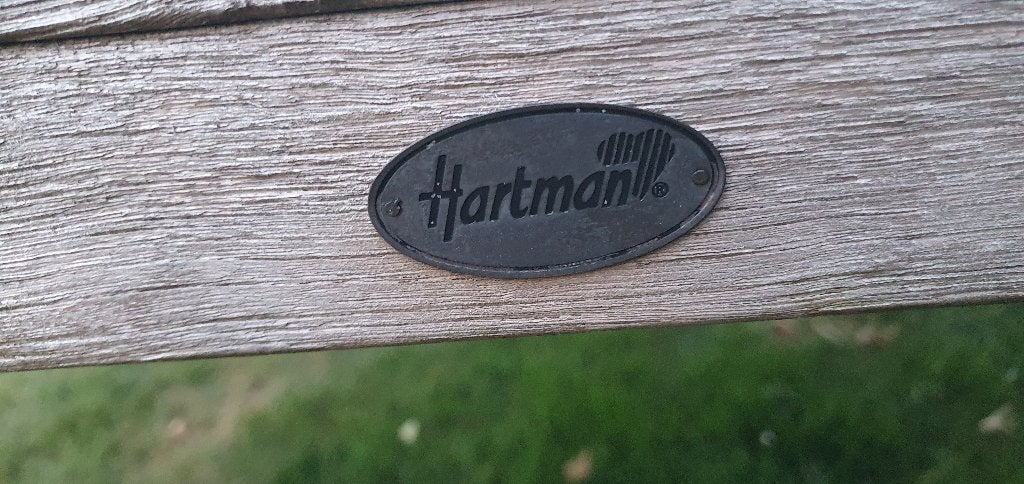 tuintafel Hartman 1,60 x 1,60, Ophalen, Gebruikt, Rechthoekig, Kunststof