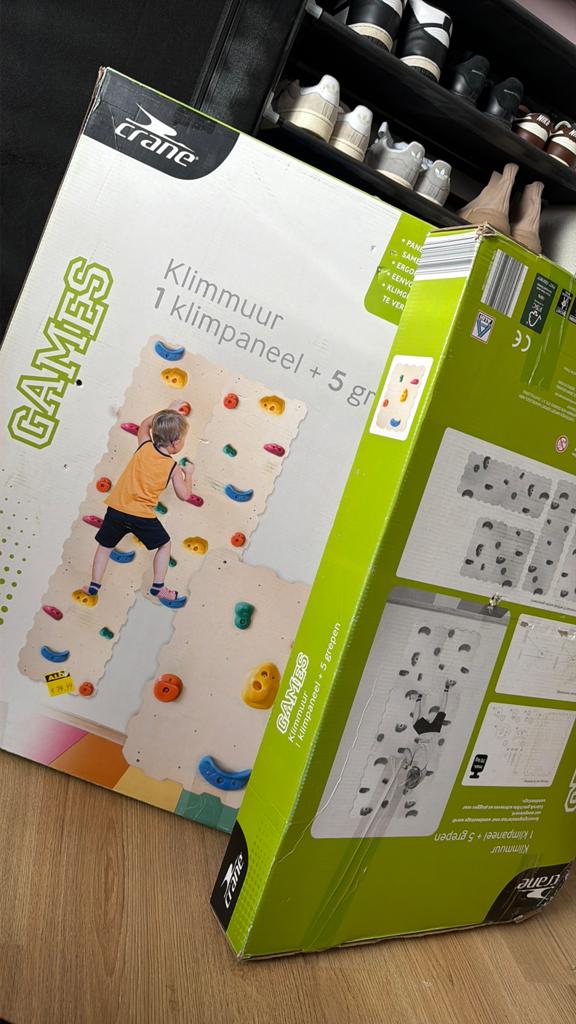 Klimmuur 2x nieuw in doos, Ophalen of Verzenden, Zo goed als nieuw