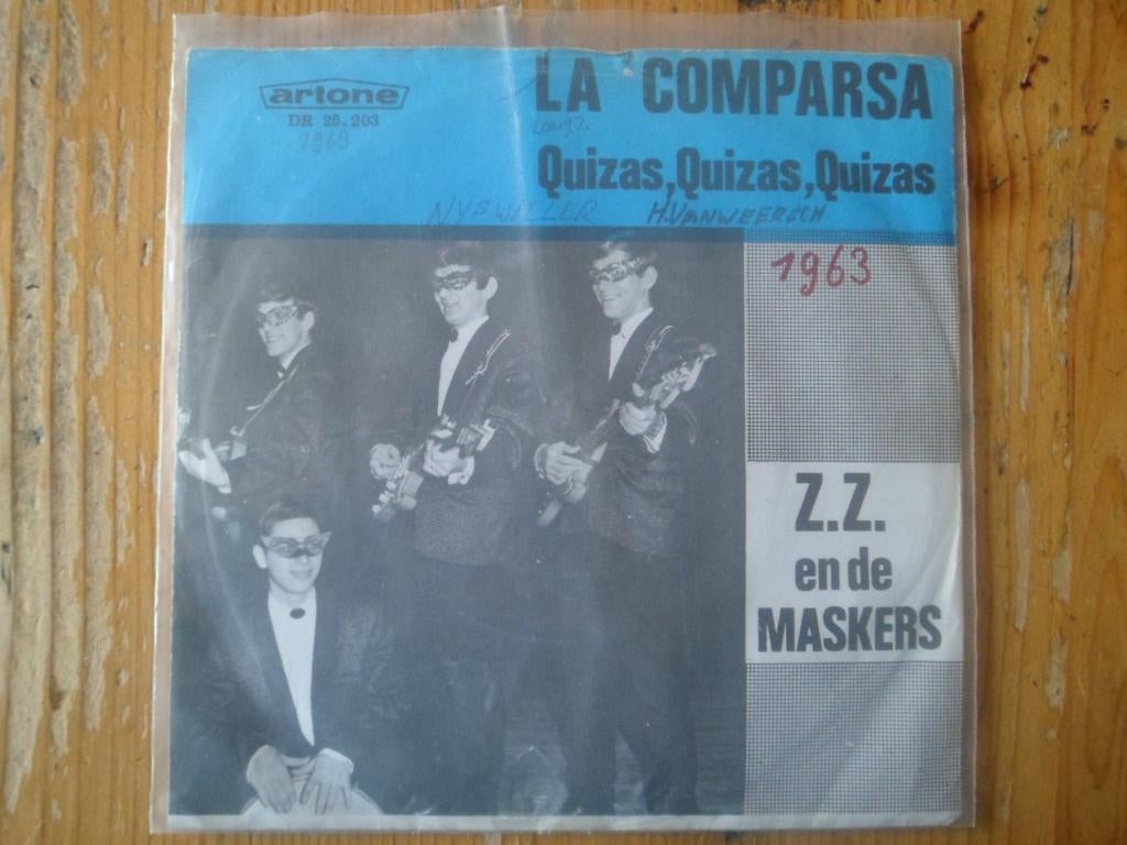 Z.Z. en de Maskers, Cd's en Dvd's, Vinyl Singles, Ophalen of Verzenden, Gebruikt, Nederlandstalig