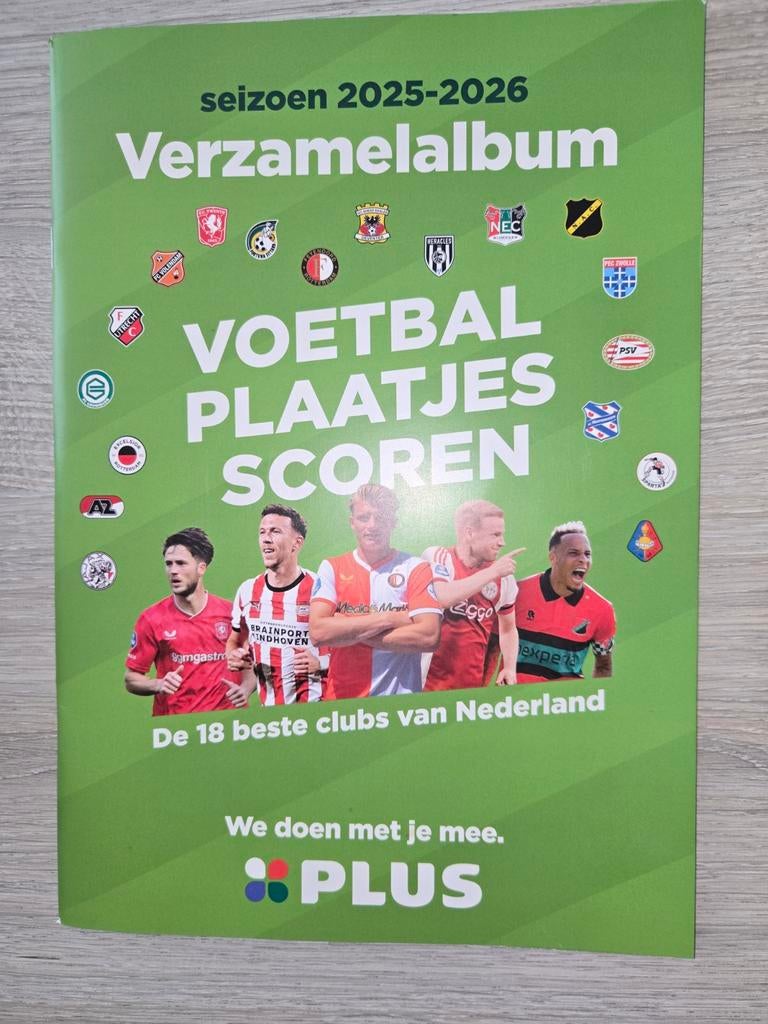 Plus Voetbal Stickers gezocht!, Verzamelen, Supermarktacties, Plus, Ophalen of Verzenden