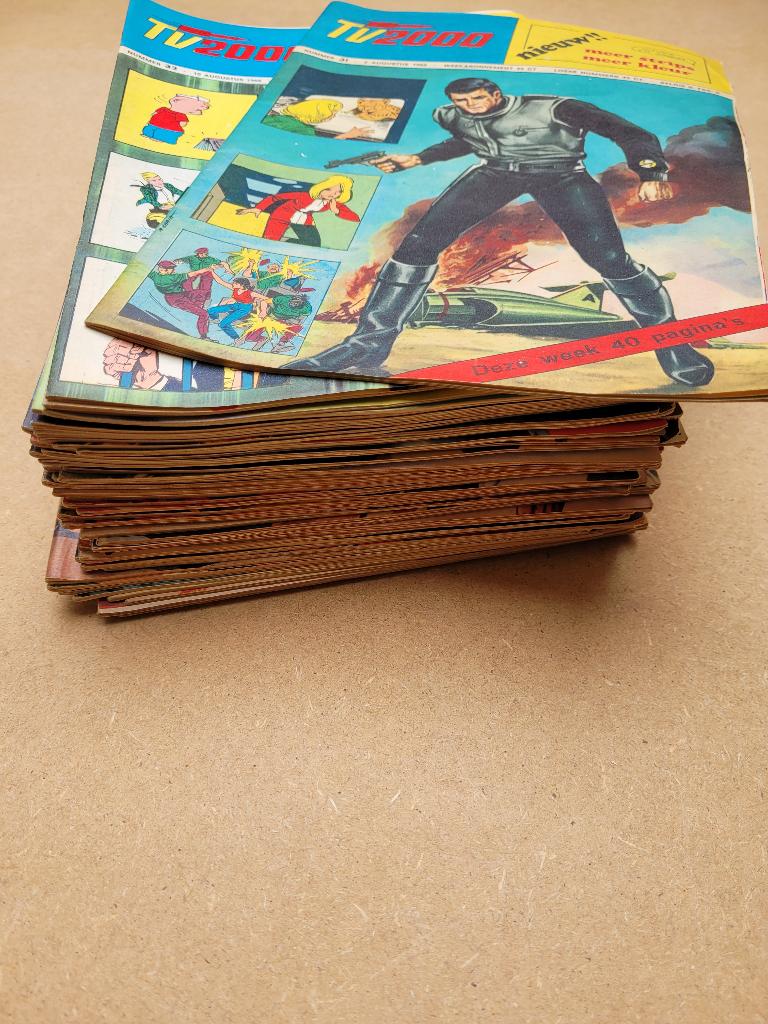 TV 2000 (jaren 60), Europa, Meerdere comics, Ophalen, Gelezen