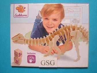 Brontosaurus 3D puzzel nr. 10 000 5475-20, Ophalen, Minder dan 500 stukjes, Nieuw, Rubik's of 3D-puzzel