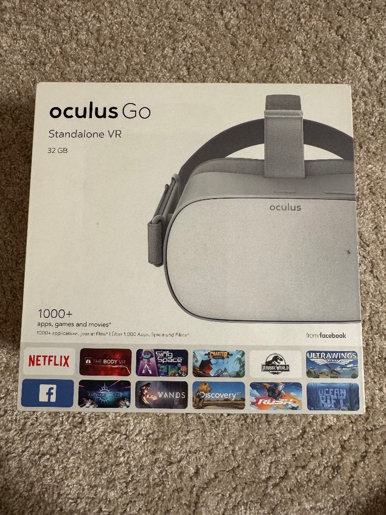 Oculus Go 32GB VR-bril – zeer nette staat,, Ophalen of Verzenden, Gebruikt, VR-bril, Overige platformen
